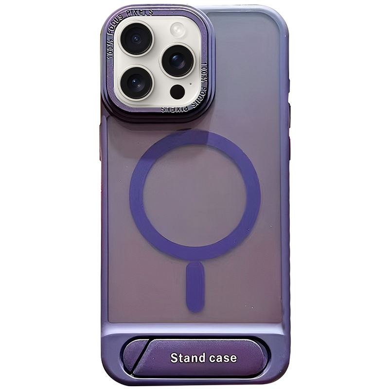 TPU+PC чохол Stand case для Apple iPhone 11 (6.1") (Purple)