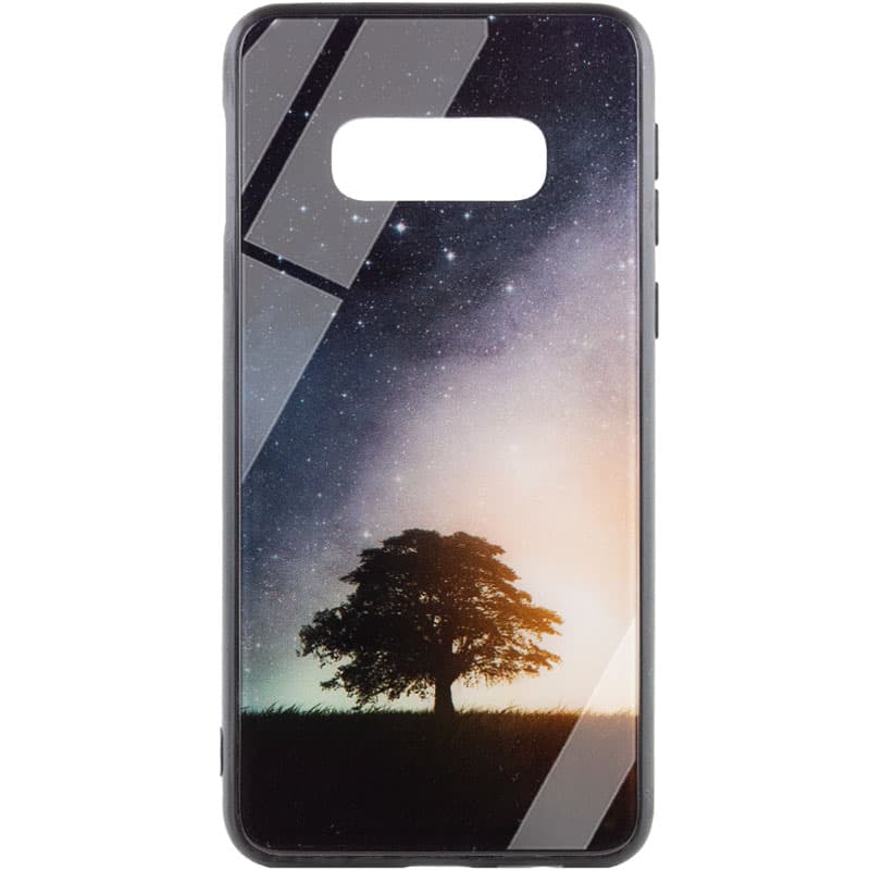 TPU+Glass чехол Diversity для Samsung Galaxy S10e (Tree)