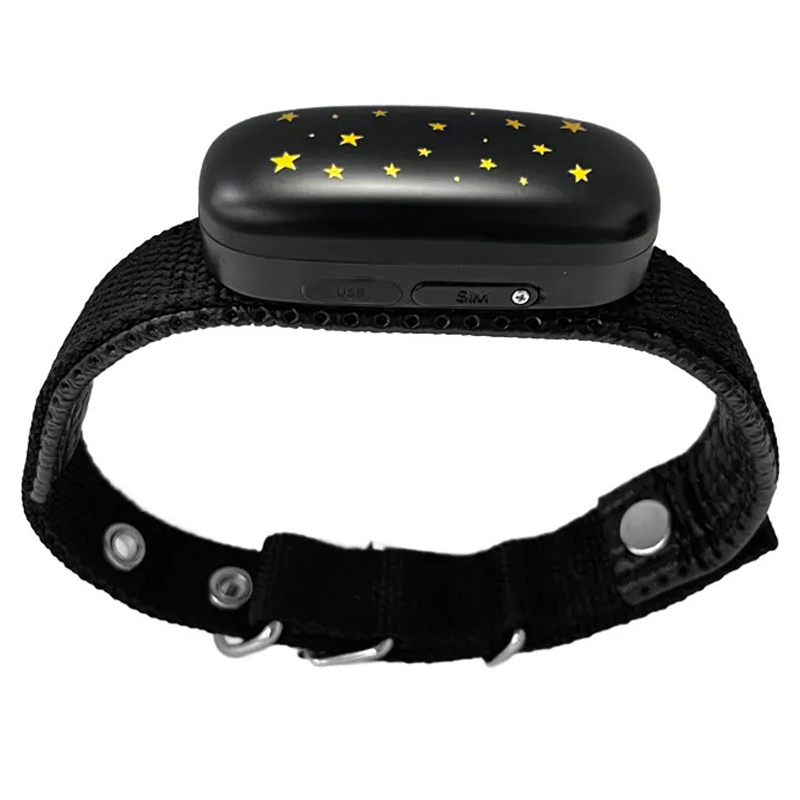 Трекер GPS для животных V53 Pet Tracker SIM (4GLTE) 900mAh (Black)