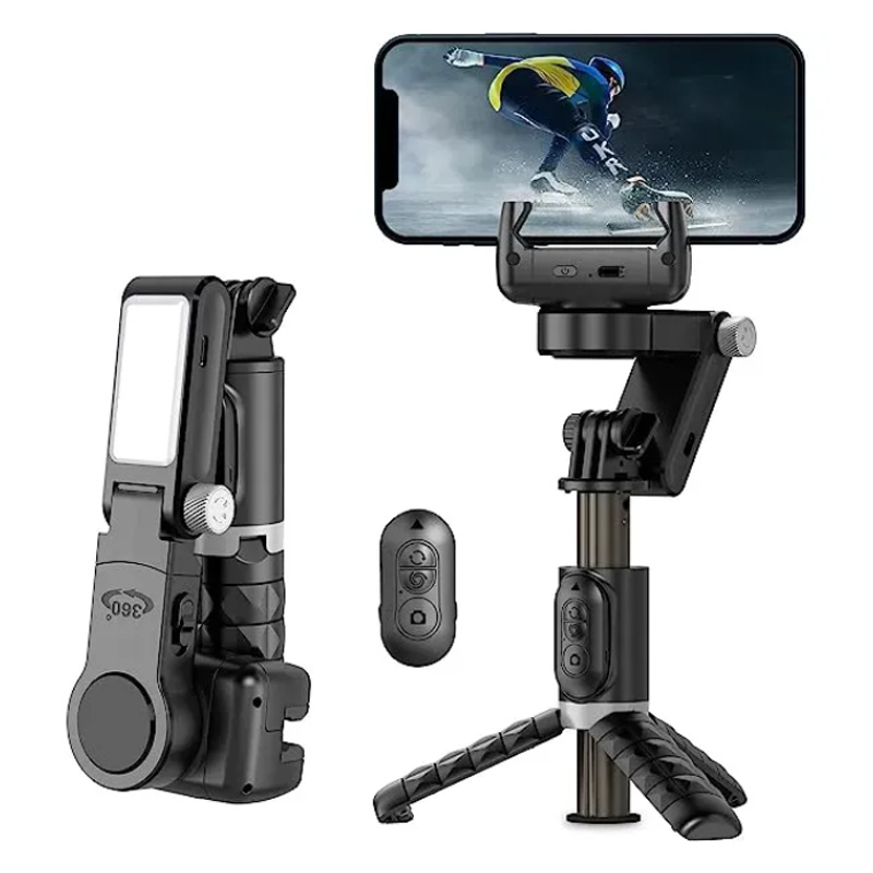 Трипод со стабилизатором WIWU Wi-SE006 Auto-traking Gimble Tripod (Black)