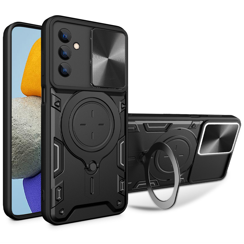 Удароміцний чохол Bracket case with Magnetic для Samsung Galaxy A05s (Black)