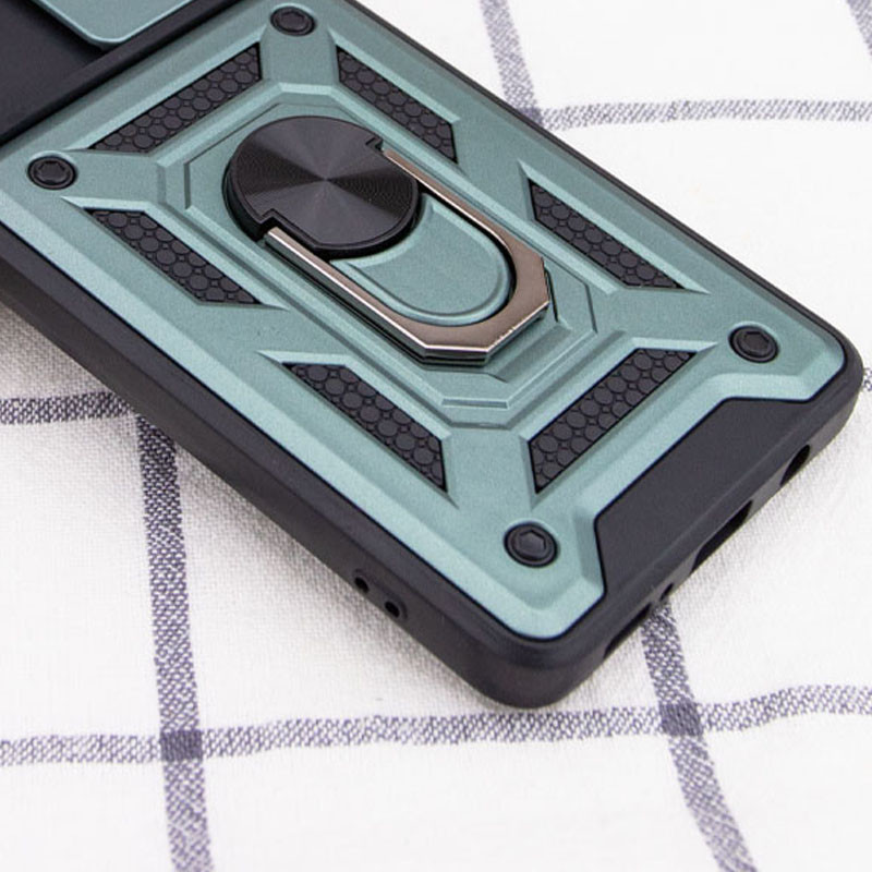 Фото Ударопрочный чехол Camshield Serge Ring for Magnet для Xiaomi Redmi Note 11 Pro (China) / 11 Pro+ 5G Зеленый в магазине onecase.com.ua