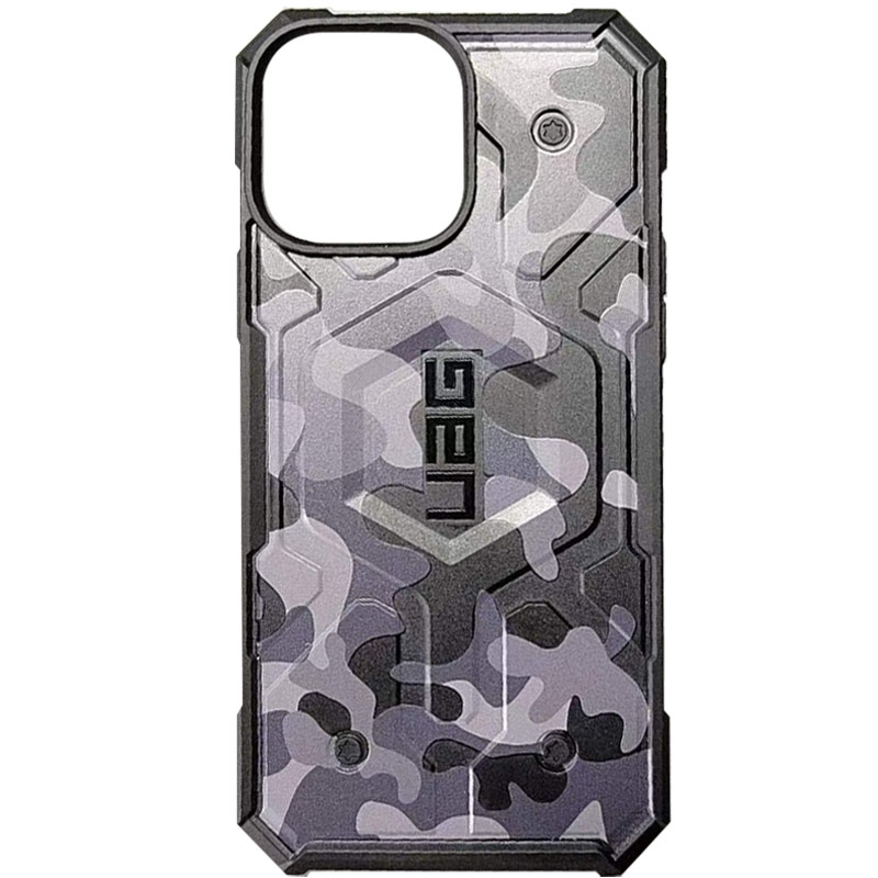 Удароміцний чохол UAG Pathfinder with MagSafe Camo для Apple iPhone 14 Pro Max (6.7") (Сірий)