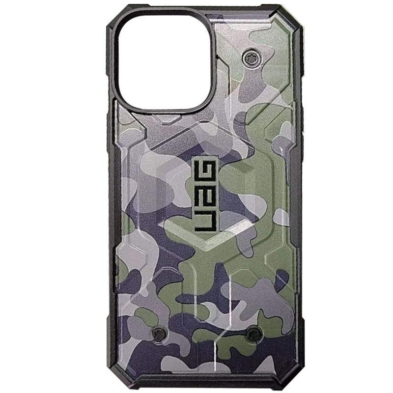 Удароміцний чохол UAG Pathfinder with MagSafe Camo для Apple iPhone 14 Pro Max (6.7") (Зелений)