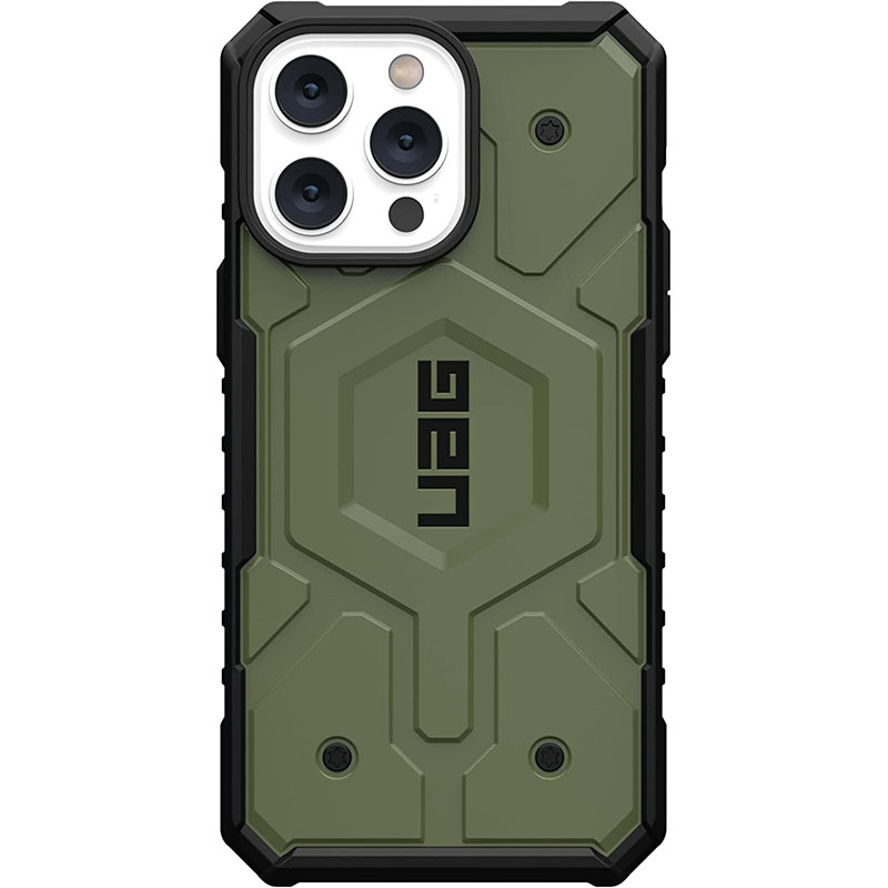 Ударостійкий чохол UAG Pathfinder with MagSafe для Apple iPhone 13 (6.1") (Зелений)