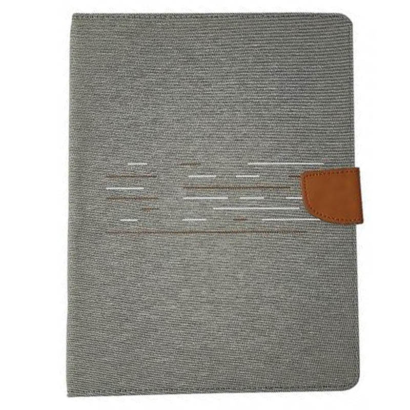 Универсальный чехол книжка 360 Jeans для планшета 7-8" (Серый)