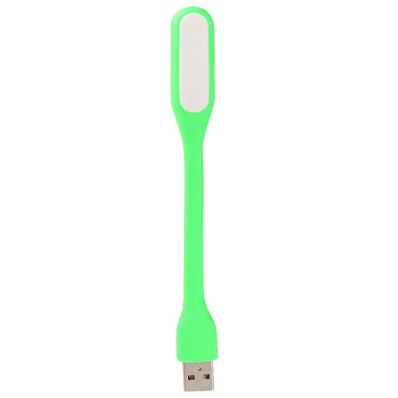 USB лампа Colorful (довга) (Зелений)