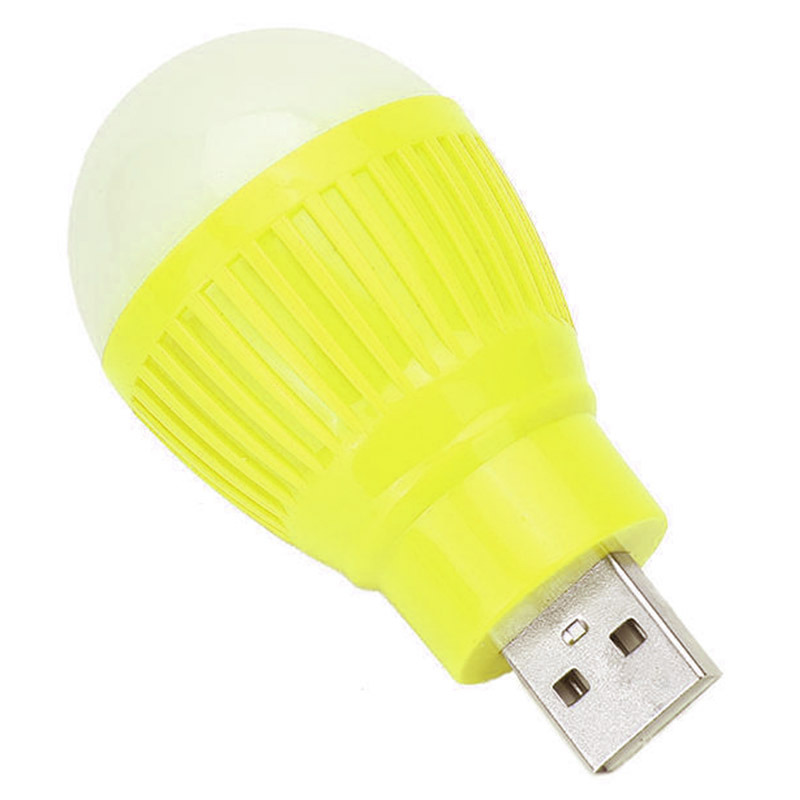 USB лампа Colorful (круглая) (Желтый)