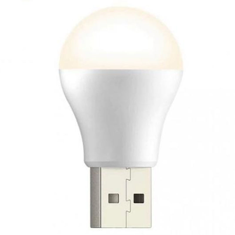 USB лампа LED 1W (Белый / Круглый)