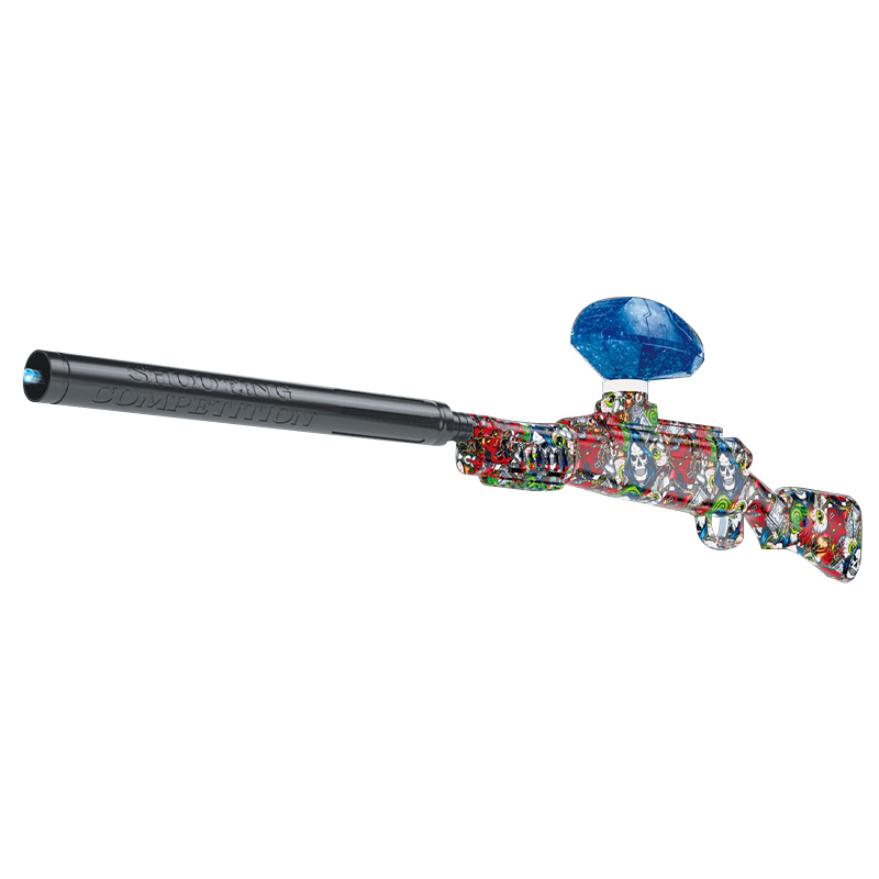 Винтовка на гидрогелевых шариках (орбизах) 98K Blasting Launch (Colorful Skulls)