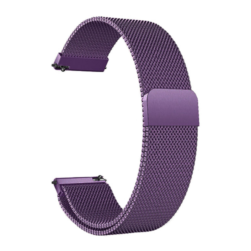 Ремешок Milanese Loop для Xiaomi Amazfit / Samsung 20 mm (Violet)