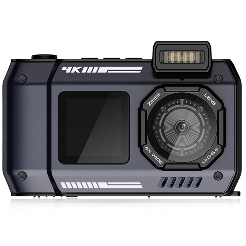 Водонепроницаемая цифровая камера D50 (IP68) (Black)