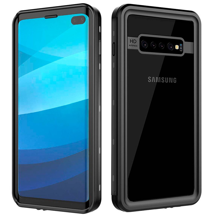 Водонепроницаемый чехол Shellbox для Samsung Galaxy S10 (Черный)