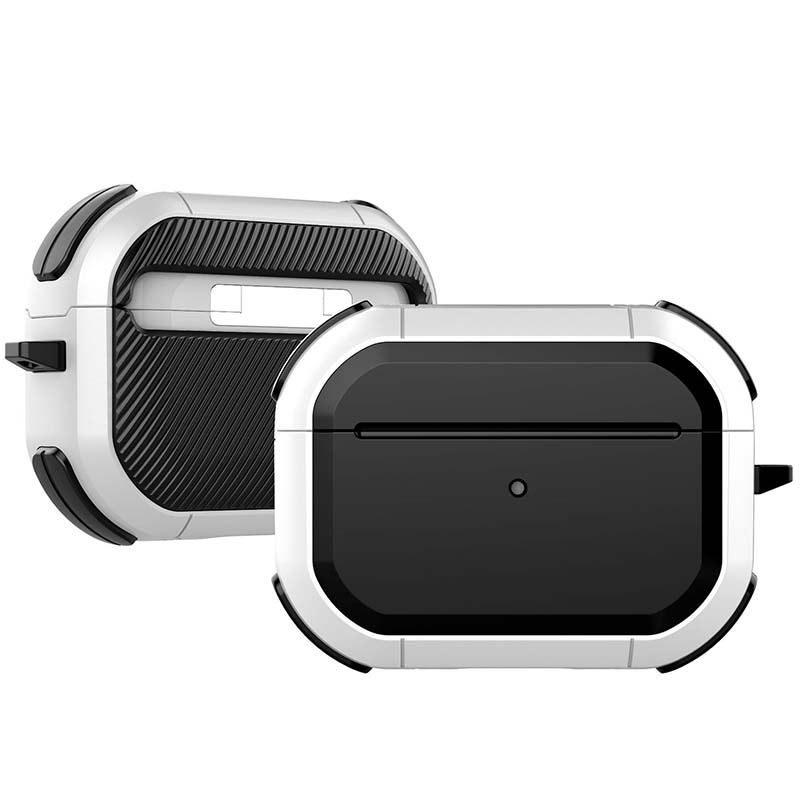 Протиударний футляр Black ed. для Футляры для AirPods (White)