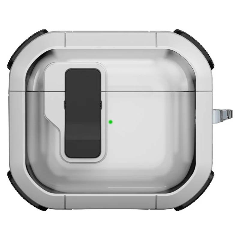 Футляр протиударний Locking Button для Футляры для AirPods (White)