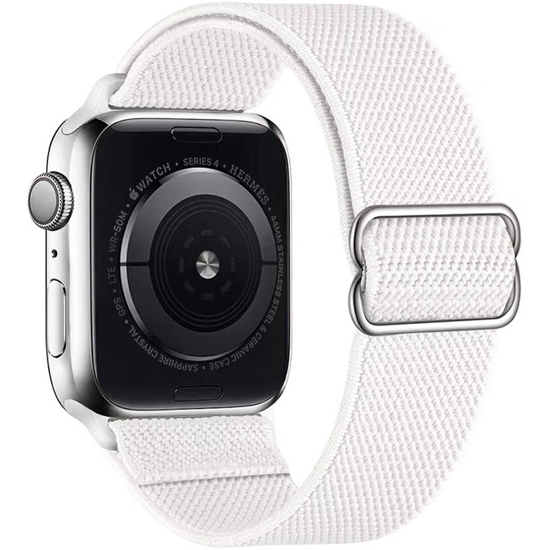 Ремінець тканинний з затяжкою для Apple Watch 42/44mm (White)