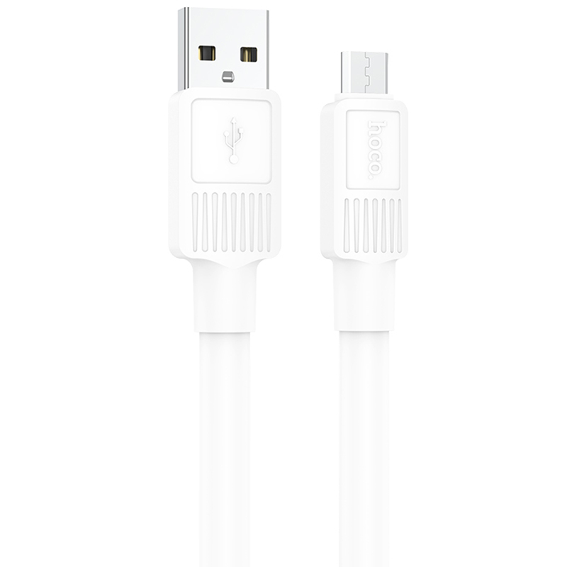 Дата кабель Hoco X84 Solid USB to MicroUSB (1m) (White)