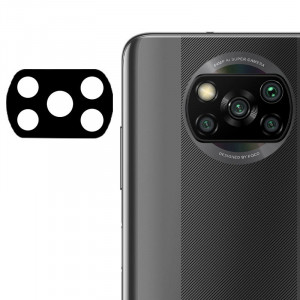 Защитное стекло на камеру Epic 3D 9H для Xiaomi Poco X3 NFC / Poco X3 Pro