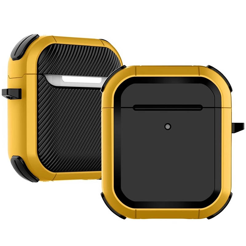Протиударний футляр Black ed. для Футляры для AirPods (Yellow)