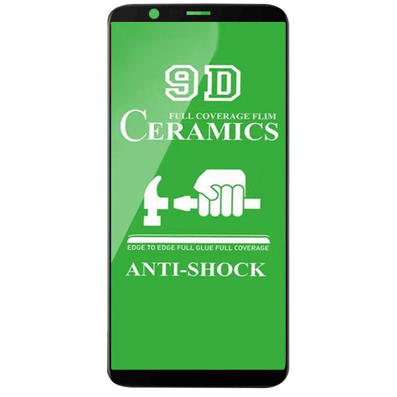 Защитная пленка Ceramics 9D для OnePlus 5T (Черный)