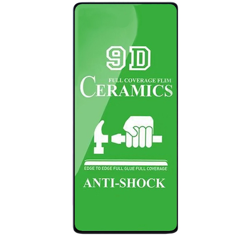 Защитная пленка Ceramics 9D для Samsung Galaxy A21 / A21s (Черный)
