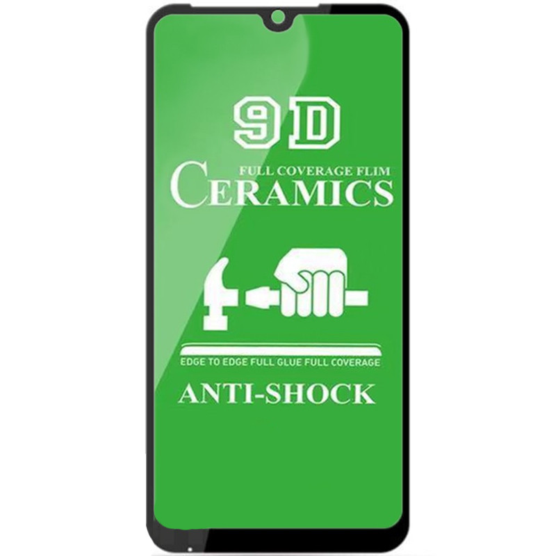 Защитная пленка Ceramics 9D для Xiaomi Redmi Note 7 Pro (Черный)