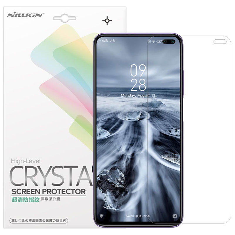Защитная пленка Nillkin Crystal для Xiaomi Poco X2 (Анти-отпечатки)