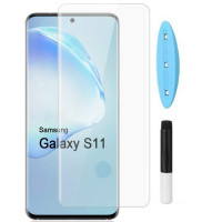 Защитное 3D стекло UV для Samsung Galaxy S20+