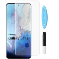 Защитное 3D стекло UV для Samsung Galaxy S20