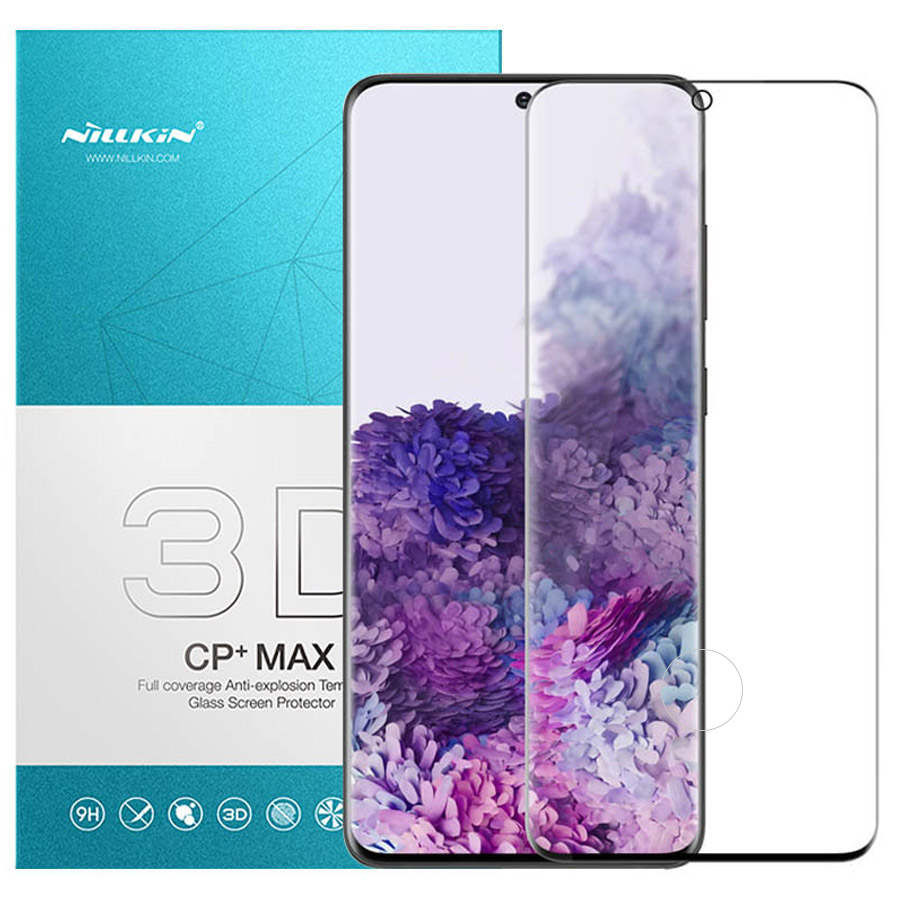 Защитное стекло Nillkin (CP+ max 3D) для Samsung Galaxy S20+ (Черный)