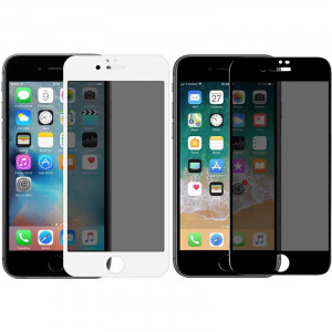 Захисне скло Privacy 5D (full glue) (тех.пак) для Apple iPhone 7 plus (5.5'')