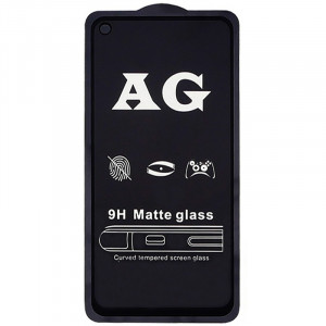 Защитное стекло 2.5D CP+ (full glue) Matte для Xiaomi Redmi Note 9 / Redmi 10X / Note 9T / Note 9 5G