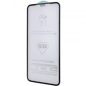 Захисне скло 5D Hard (full glue) (тех.пак) для Apple iPhone 12 mini