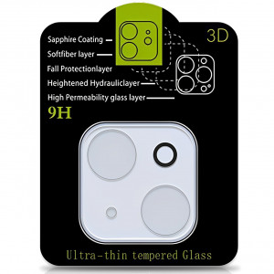 Защитное стекло на камеру Full Block (тех.пак) для Apple iPhone 14 (6.1