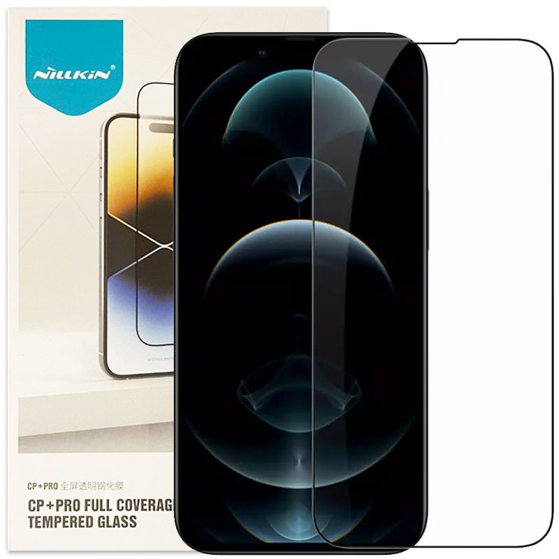 Защитное стекло Nillkin (CP+PRO) для Apple iPhone 13 Pro Max / 14 Plus (6.7") (Черный)