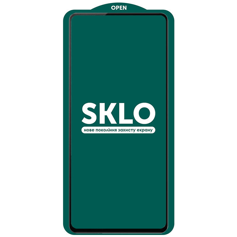 Фото Защитное стекло SKLO 5D (full glue) для Samsung Galaxy S22+ Черный в магазине onecase.com.ua