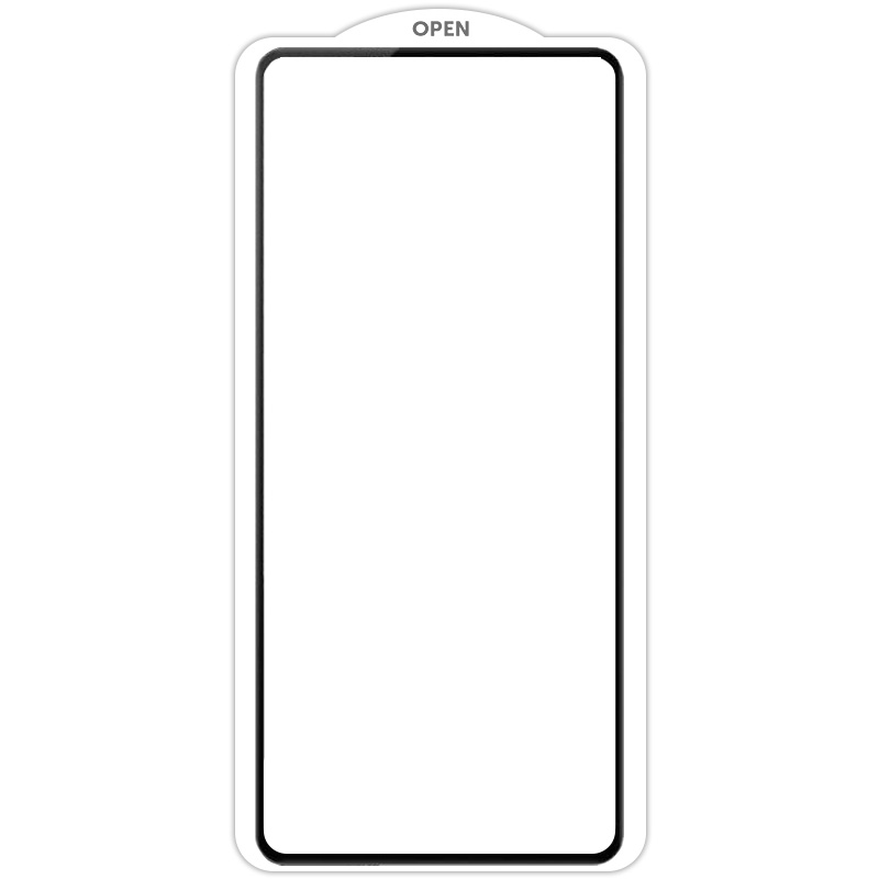 Защитное стекло SKLO 5D (тех.пак) для Xiaomi Poco F4 GT (Черный / Белая подложка)