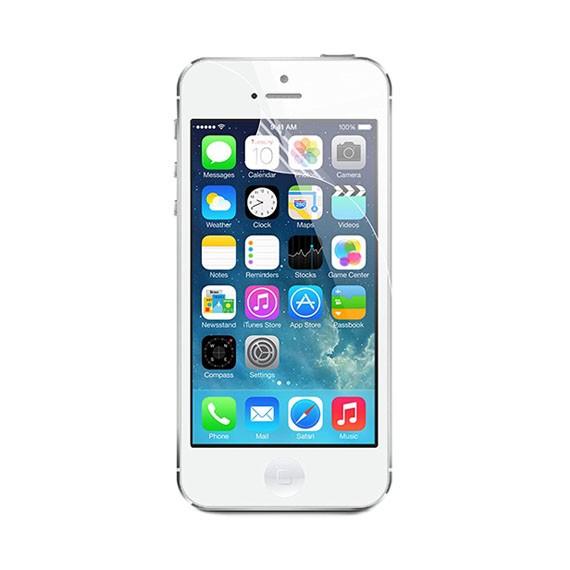 Захисна плівка Nillkin Crystal (на обидві сторони(задня низ+верх)) для Apple iPhone 5/5S/SE (Анти-відбитки)