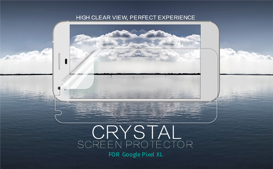 Защитная пленка Nillkin Crystal для Google Pixel XL (Анти-отпечатки)