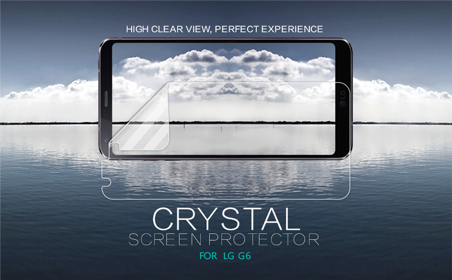 Защитная пленка Nillkin Crystal для LG G6 / G6 Plus H870 / H870DS (Анти-отпечатки)