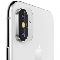 Защитное стекло 0.2mm на заднюю камеру (тех.пак) для Apple iPhone XS / XS Max / X