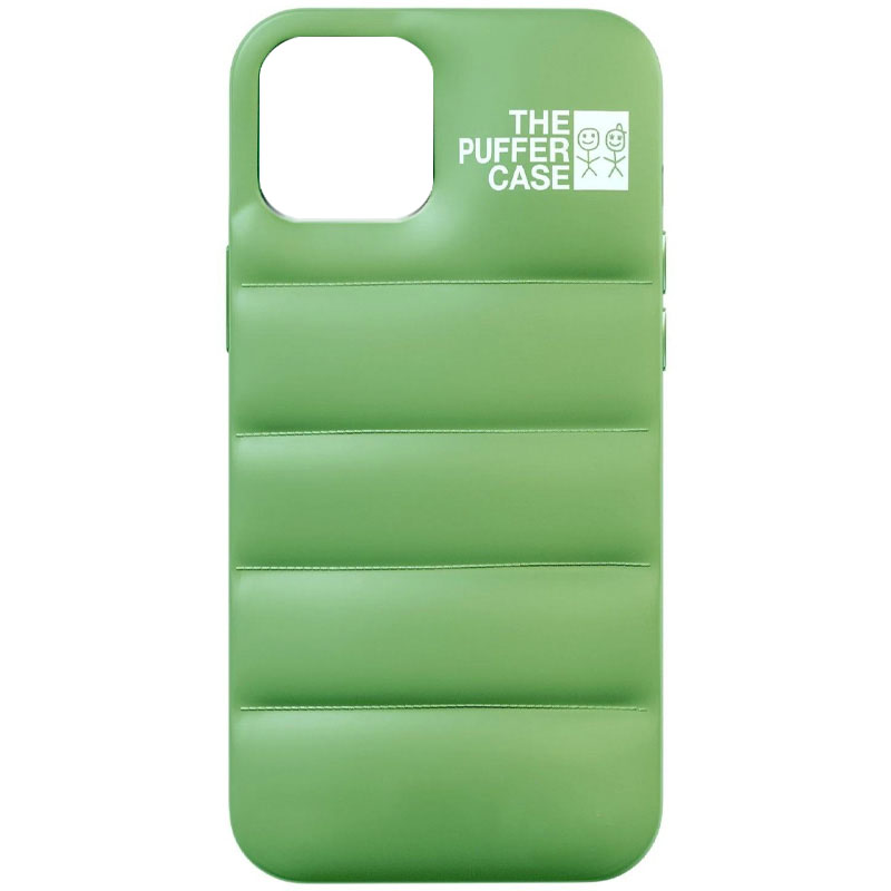Чохол-пуховик Puffer case для Apple iPhone 11 Pro Max (6.5") (Зелений)