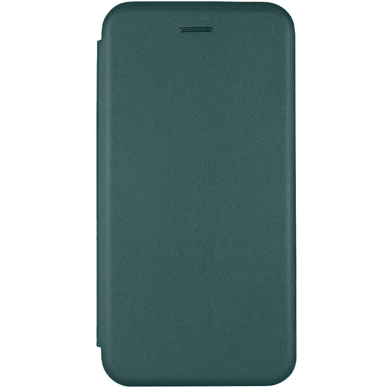 Кожаный чехол-книжка Classy для Apple iPhone 13 (6.1") (Зеленый)