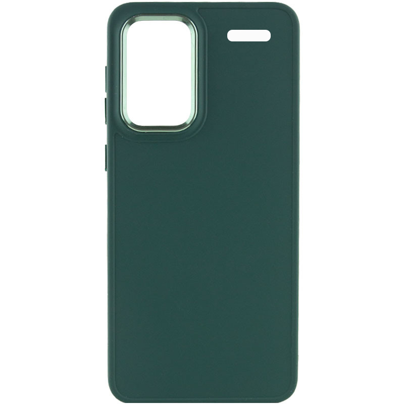 TPU чехол Bonbon Metal Style для Xiaomi Redmi Note 13 Pro+ (Зеленый / Army green)