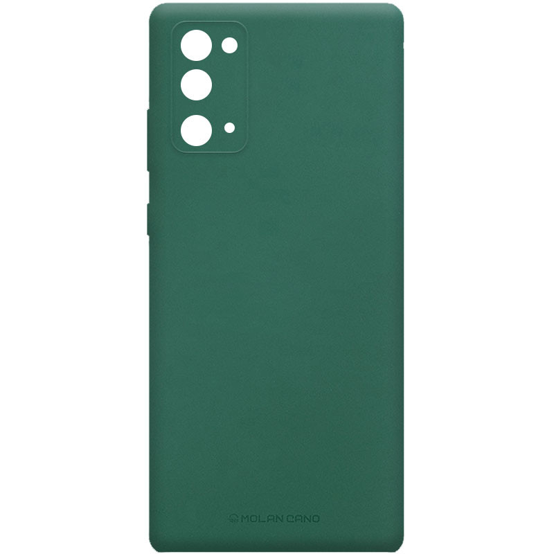 TPU чехол Molan Cano Smooth для Samsung Galaxy Note 20 (Зеленый)