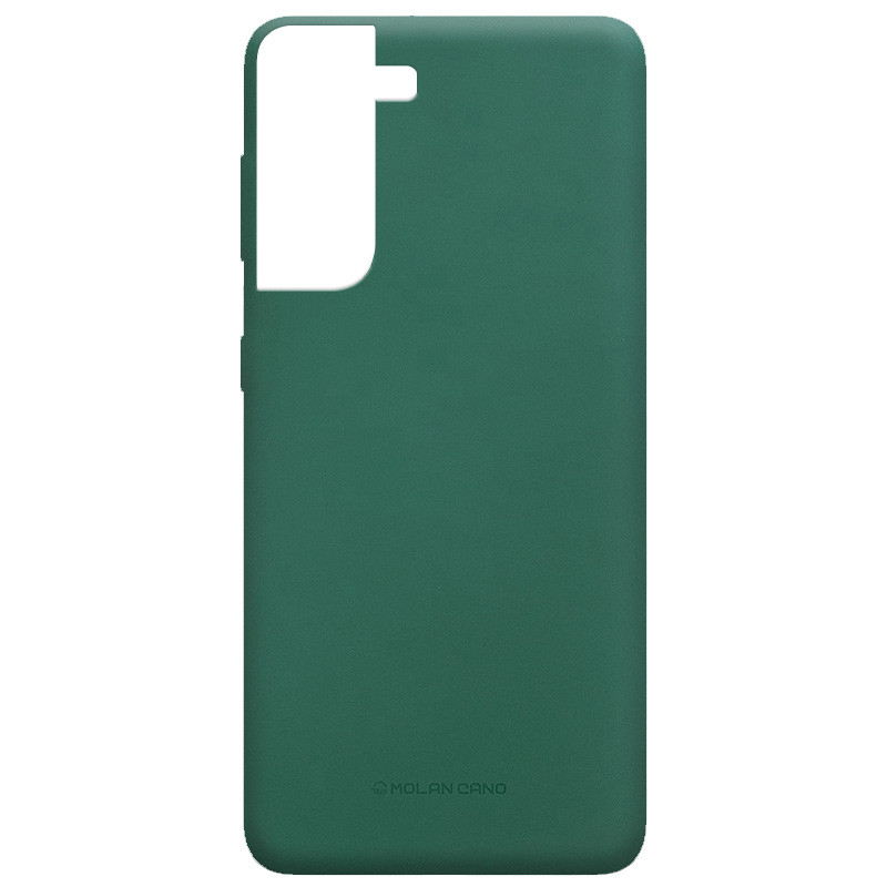 TPU чехол Molan Cano Smooth для Samsung Galaxy S21+ (Зеленый)