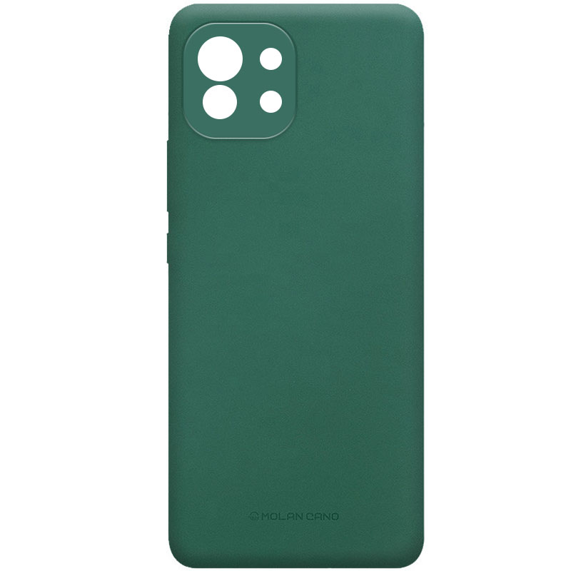 TPU чехол Molan Cano Smooth для Xiaomi Mi 11 (Зеленый)
