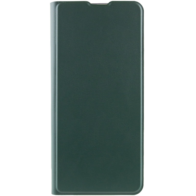 Кожаный чехол-книжка GETMAN Elegant (PU) для Xiaomi Redmi 13 4G / Poco M6 4G (Зеленый)