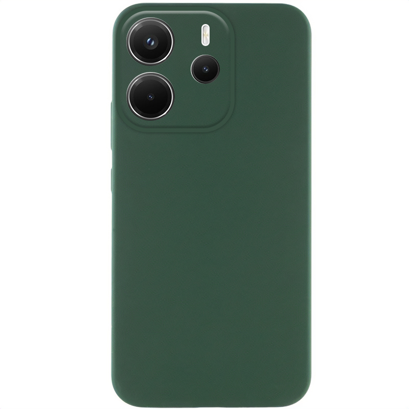 Чехол Silicone Cover Lakshmi Full Camera (AAA) для Xiaomi Redmi Note 14 4G (Europe version) (Зеленый / Cyprus Green)