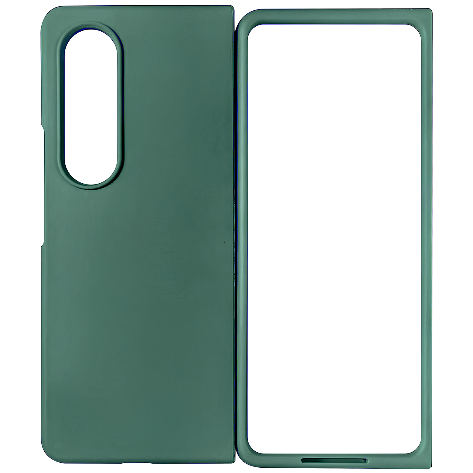 Чехол Foldables Silicone Cover Lakshmi (AAA) для Samsung Galaxy Z Fold5 (Зеленый / Cyprus Green)